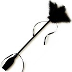 SECRETPLAY - BLACK WHIP  FEATHER